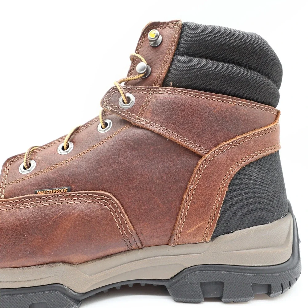 Carhartt Work Boots Mens 10.5 M Ground Force Waterproof Composite Toe CME6355